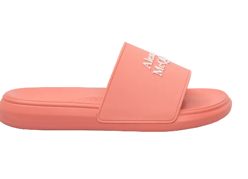 Slide McQueen Apricot White
