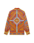 MEN - SHIRT LONGSLEEVE CUBAN CLLAR LOW RIDER Multi - Casa Blanca
