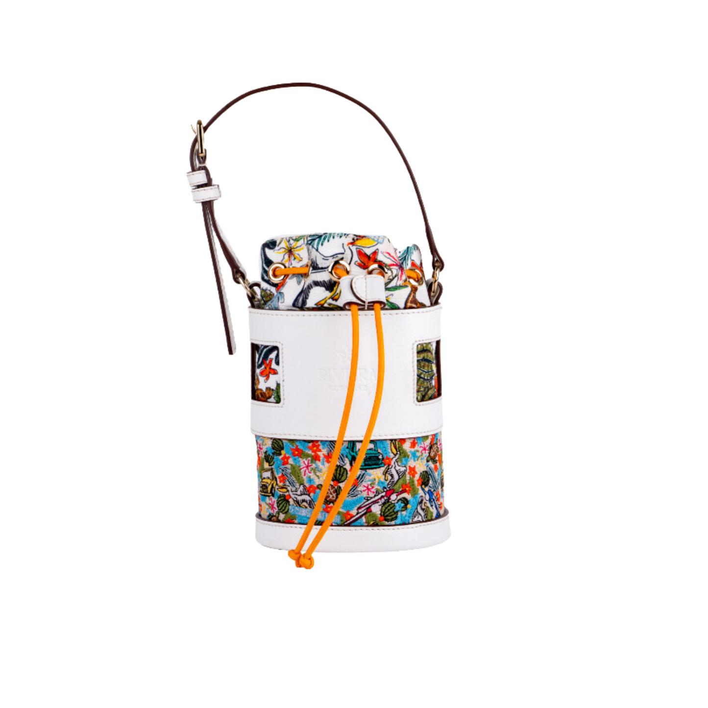 BAG - Riviera Basket Mini White - Cuba Lab x Le Corner
