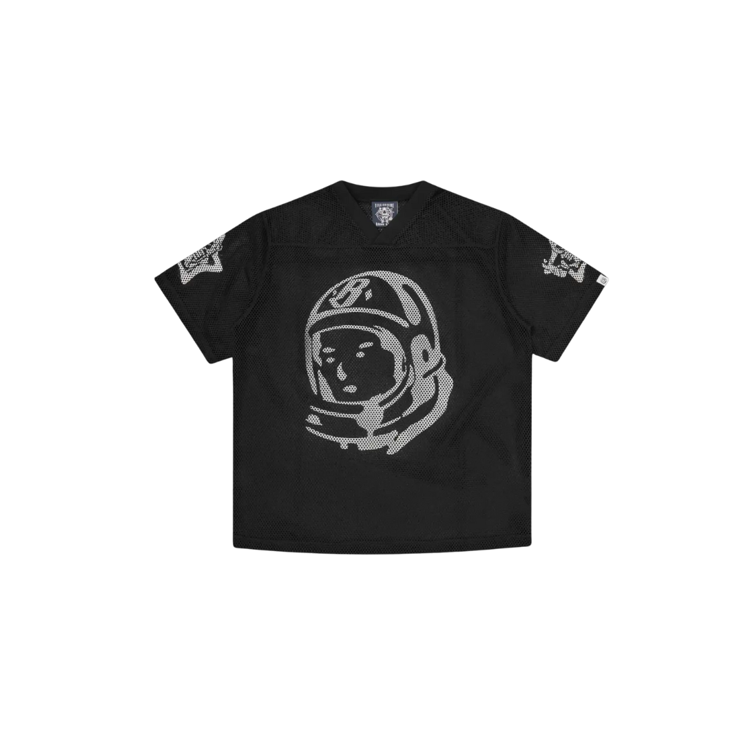 MEN - ASTRO BIG MESH FOOTBALL SHIRT BLACK - BBC