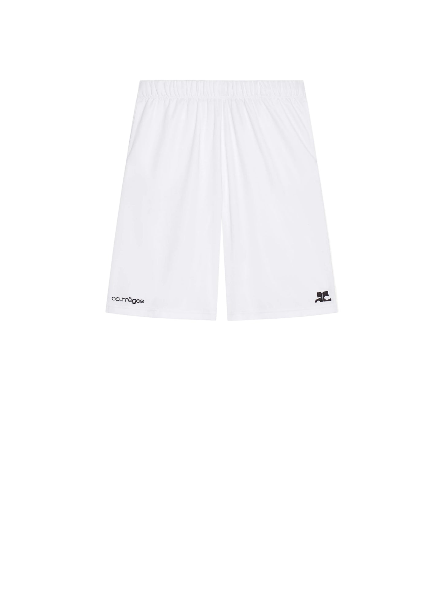UNISEX SPORT SHORT WHITE - Courrèges