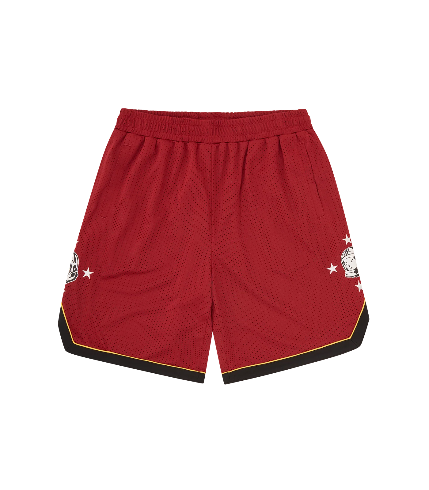 MEN - ASTRO STAR MESH BASKETBALL SHORTS RED - BBC