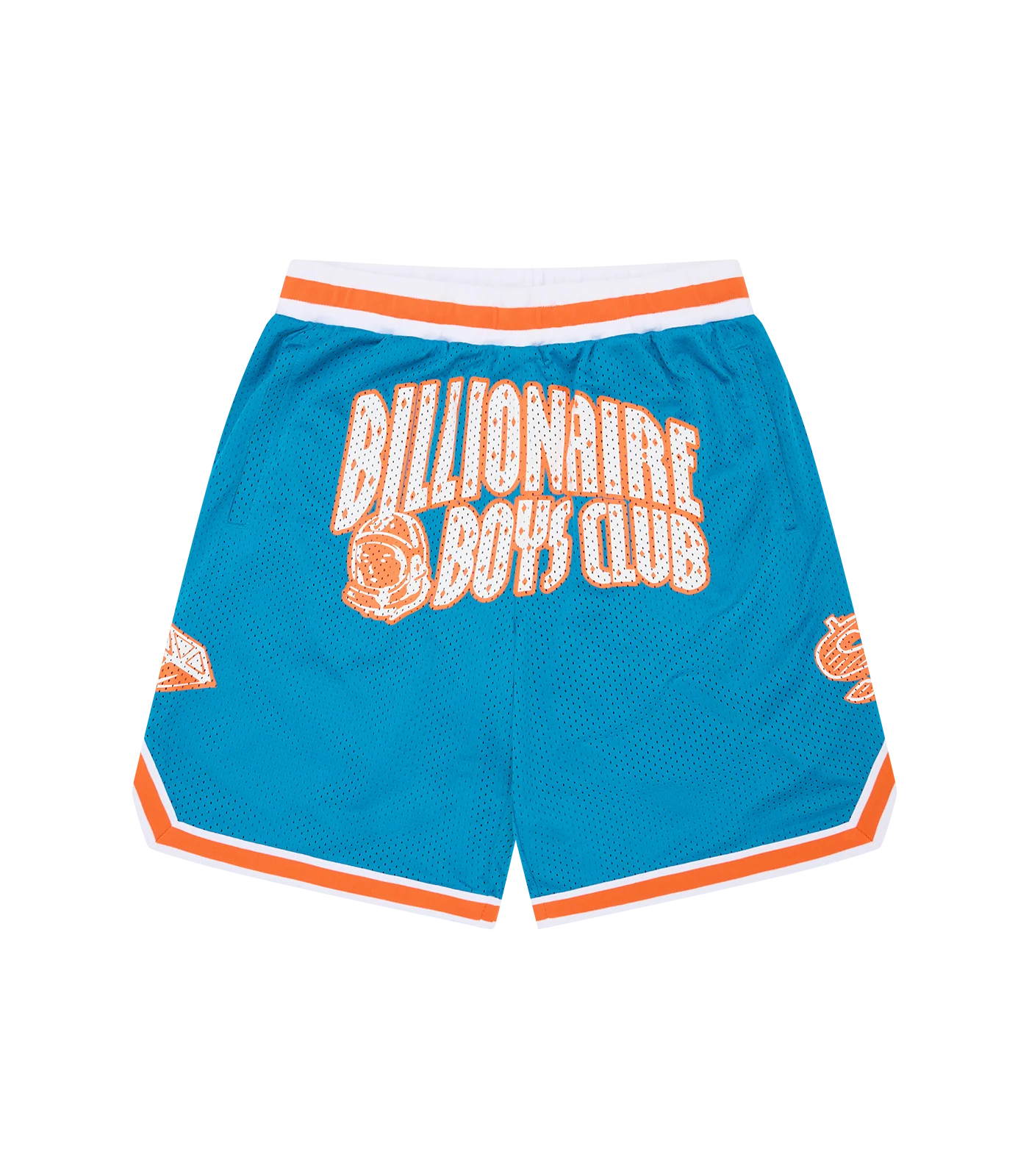 MEN - ARCH LOGO MESH SPORT SHORTS TEAL - BBC