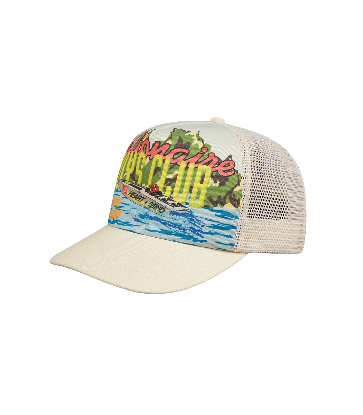 MEN - HORIZON SNAPBACK CAP OFF WHITE - BBC
