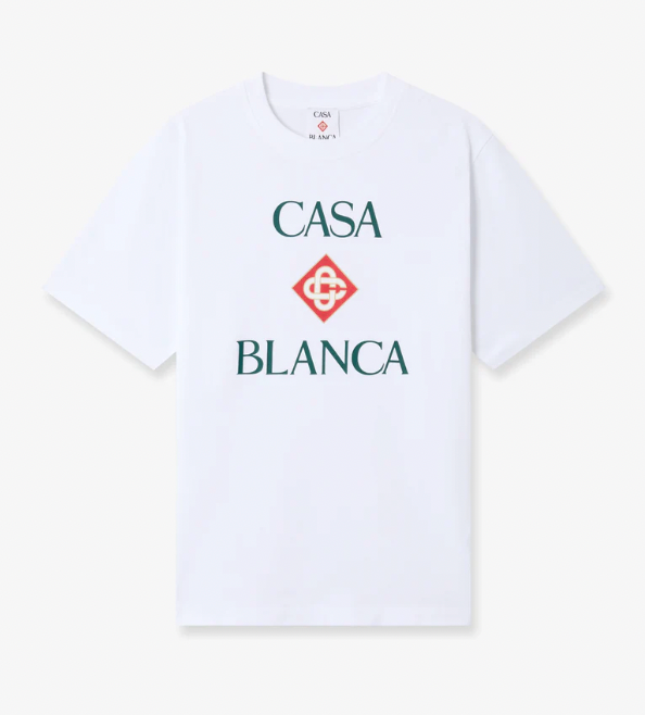 CLASSIC T-SHIRT LOGO - CASABLANCA