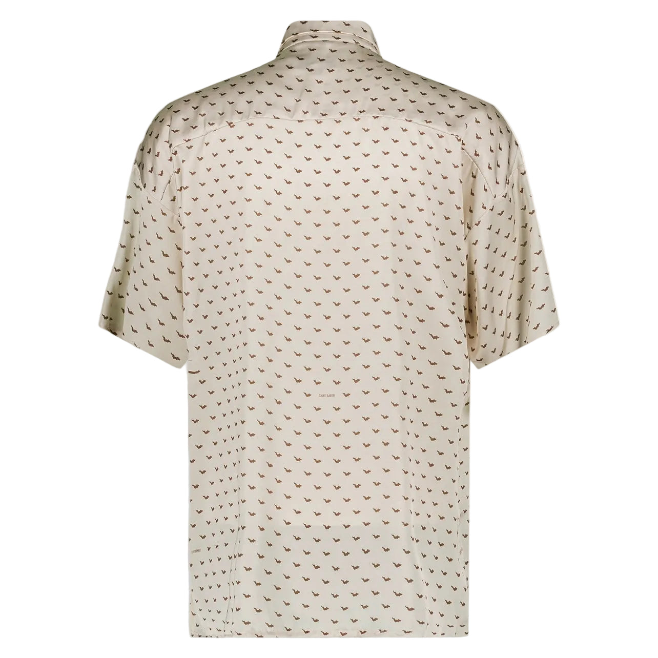 Swan Paris X Le Corner Saint Barth Collab Chemise Beige Et Marron