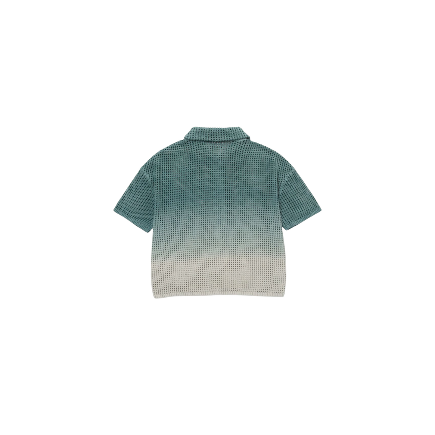WOMEN - SHIRT CROCHE OMBRE GREEN - HTG
