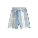 MEN - CANCEL DOUBLE-WIDE DENIM SHORT - BWA
