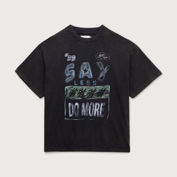 MEN - TEE SAY LESS DO MORE BLACK - HTG