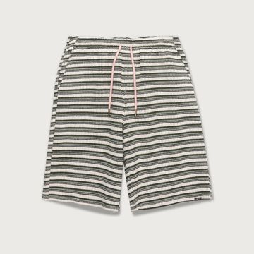 MEN - SHORT SPEAK STRIPPED GREEN - HTG