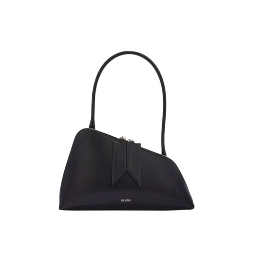 "Sunrise" Shoulder bag Calf leather Black - The Attico