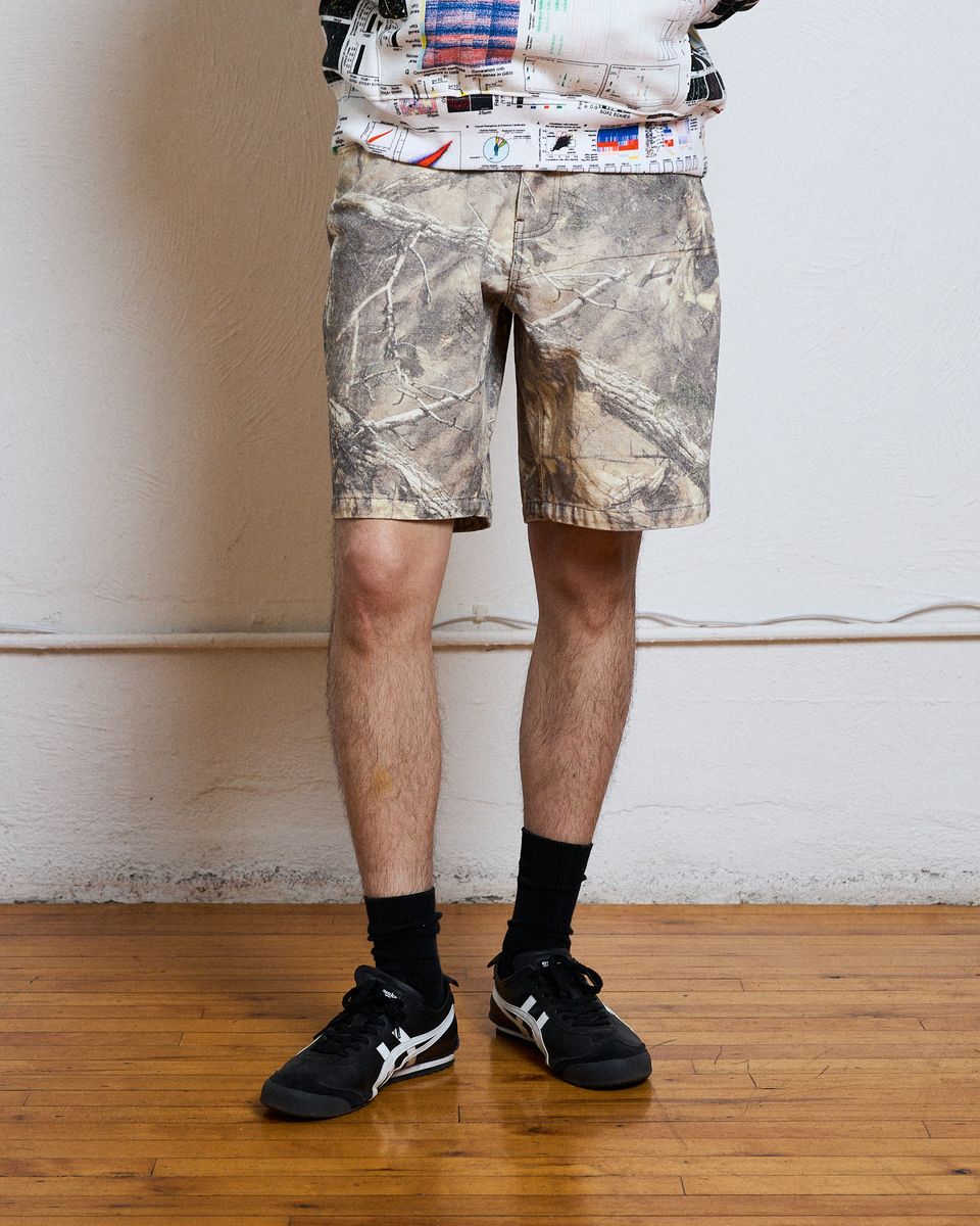 MEN - HUNT CANVAS JORTS - Pleasures