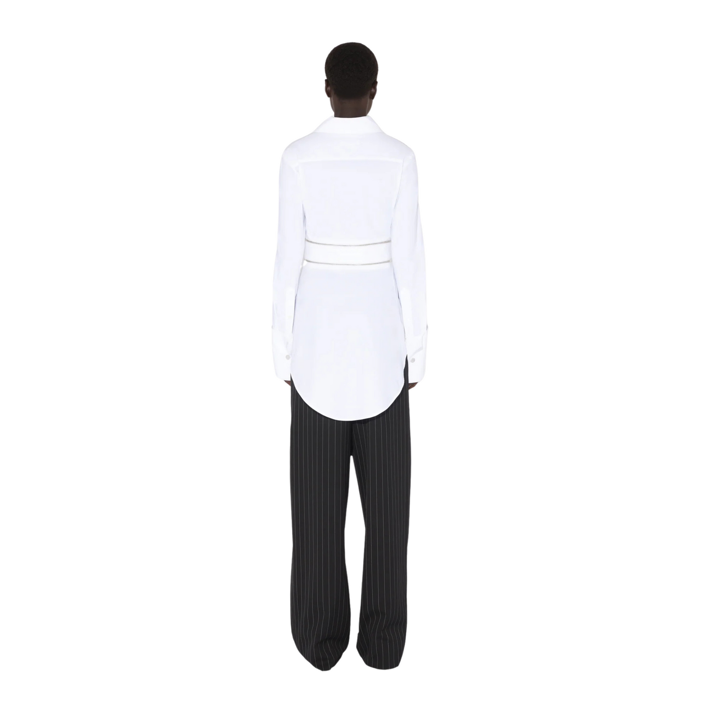 WOMEN - LA CHEMISE À CEINTURE White - JPG
