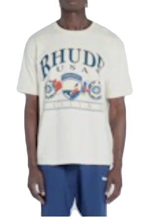 MEN - USA SAILING Tee Blue - Rhude