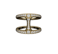 RING DAME PHANTOM WITH DIAMONDS GOLD - Hoorsenbuhs
