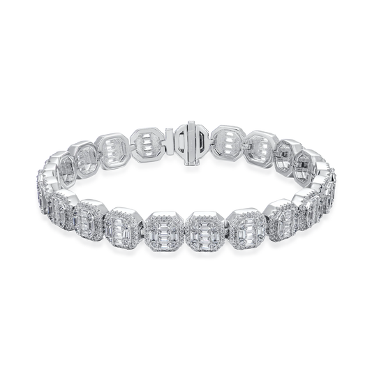 CROWN TENNIS BRACELET - Hatton Labs