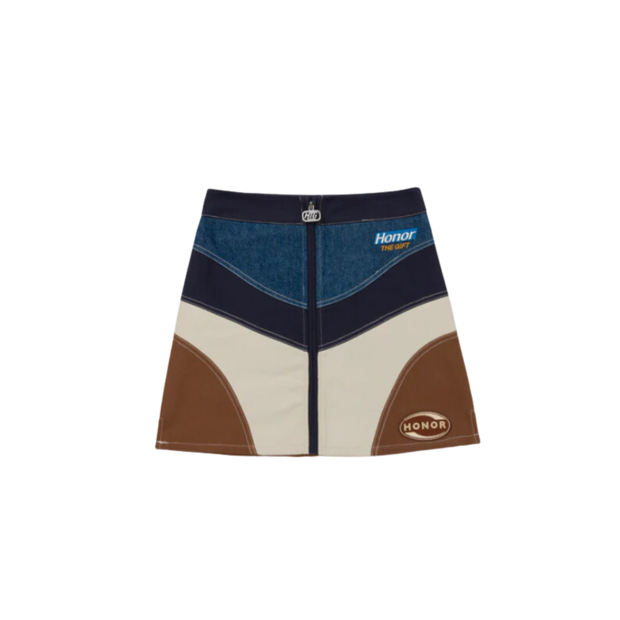 WOMEN - MOTOR SKIRT Blue - HTG