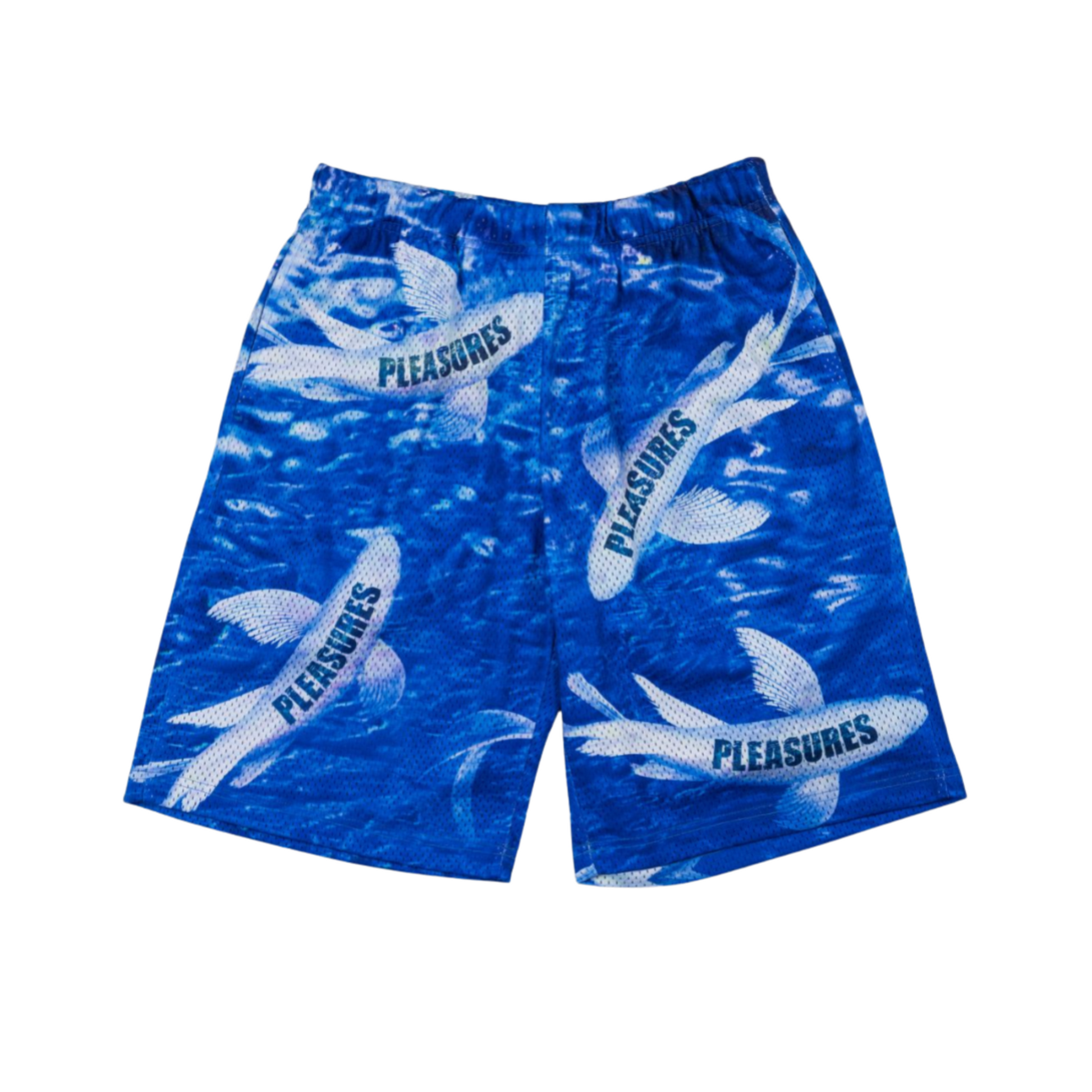 MEN -KOI MESH SHORTS - PLEASURES - Blue