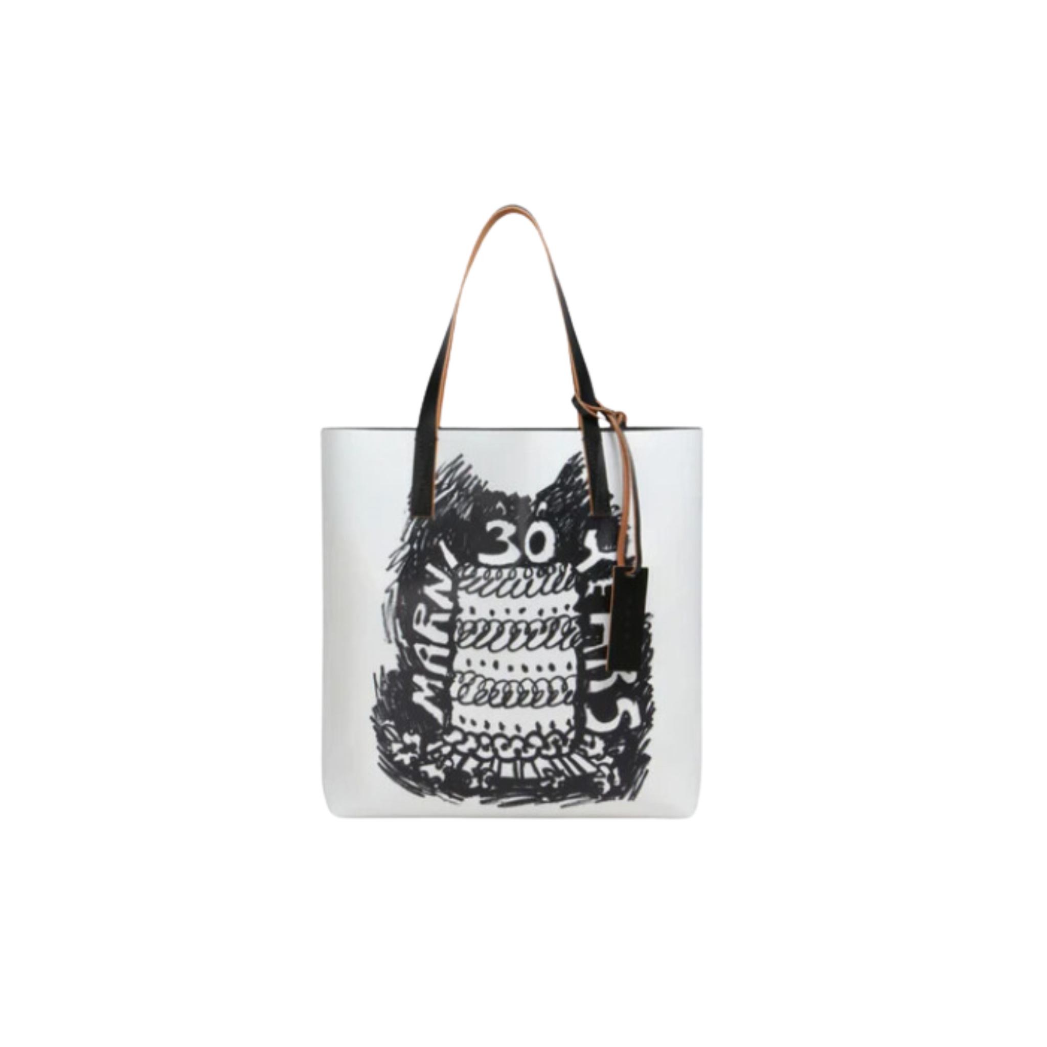 Bag - Cabas Tribeca Black 30e Anniversaire - Marni
