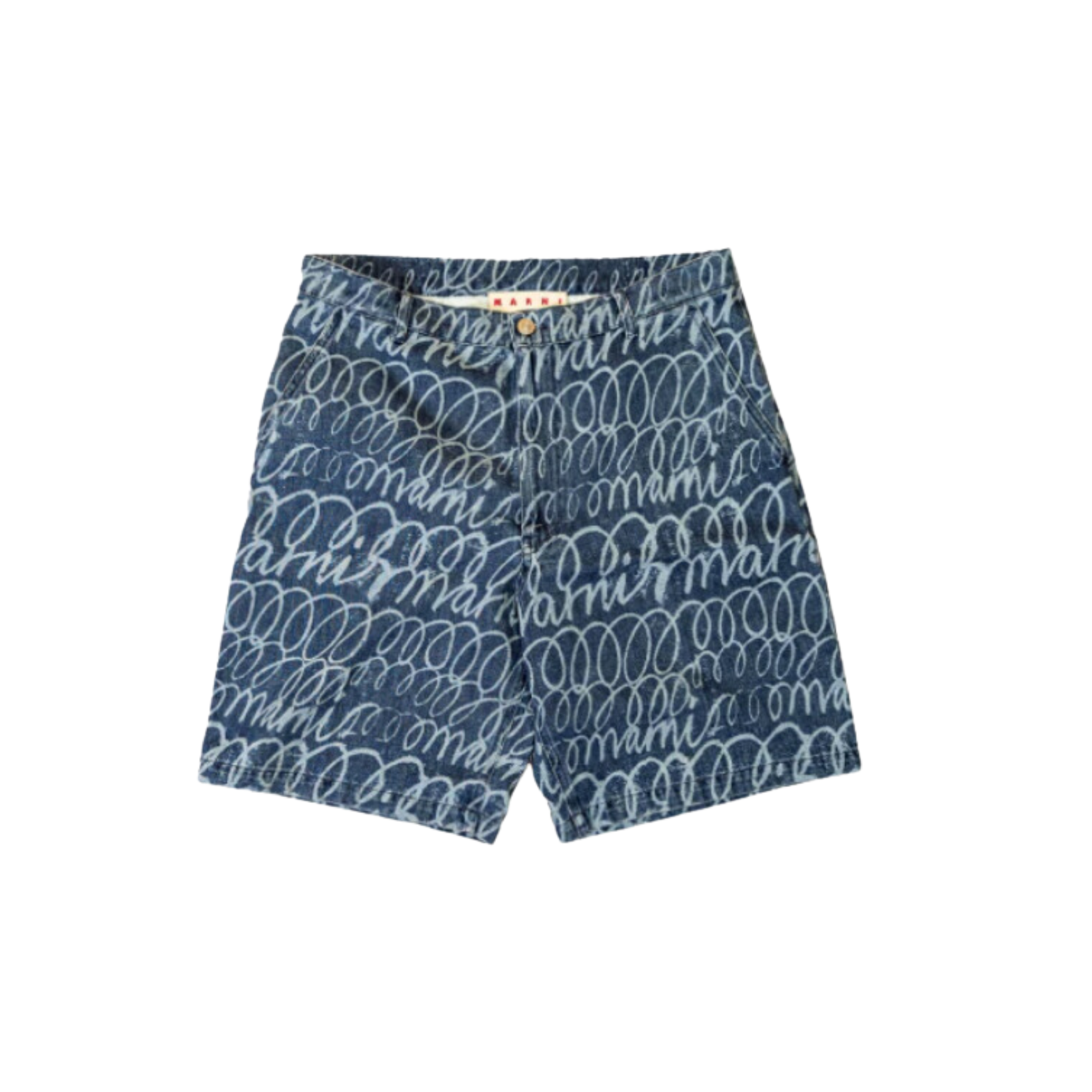 MEN - Short Marni Lasered light denim