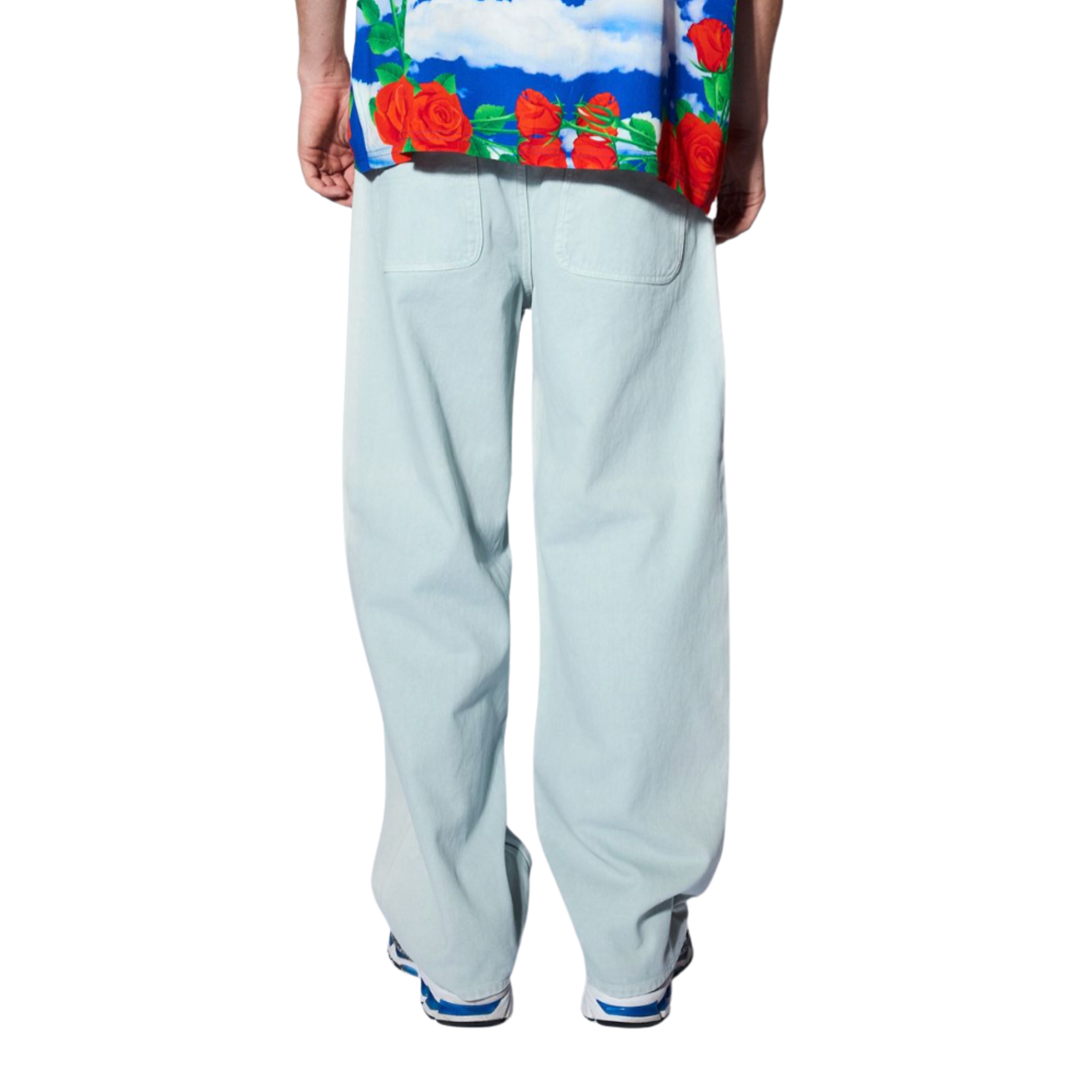 MEN -FORMULA BAGGY PANTS - PLEASURES - Blue