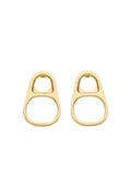 Earrings The Gold-Toned Ring-Pull - JPG