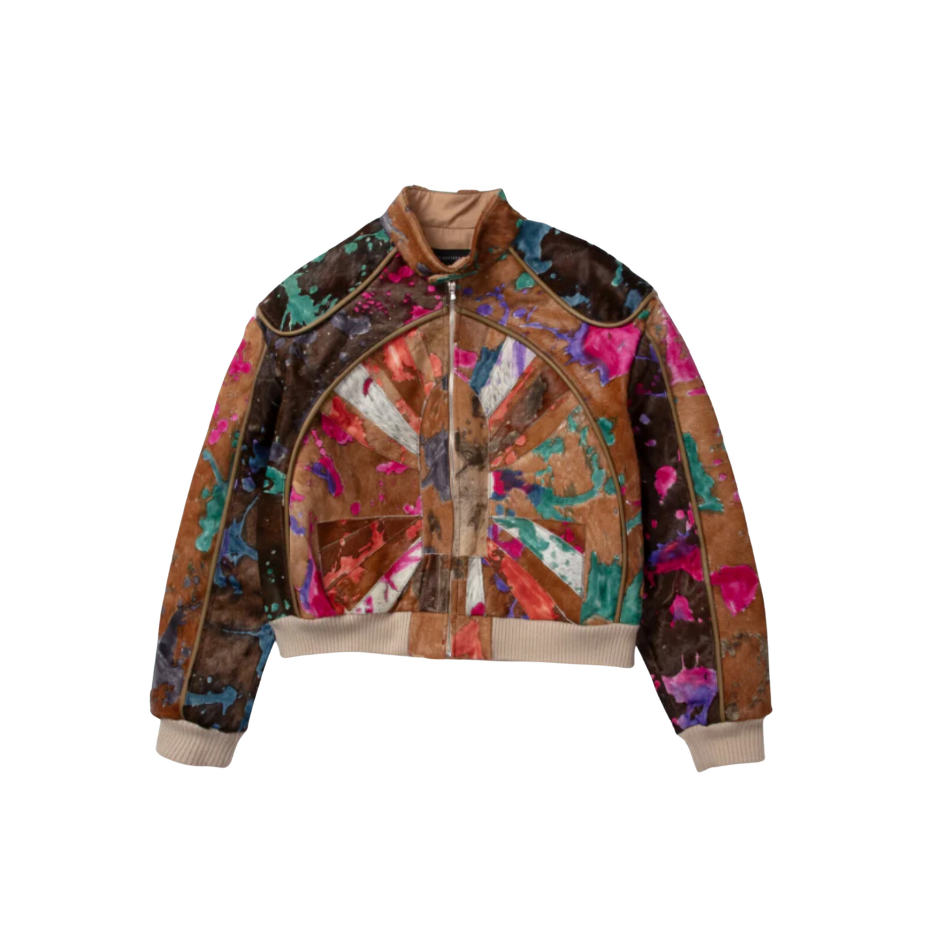 Flight Window Jacket Brown/Multi - WDW