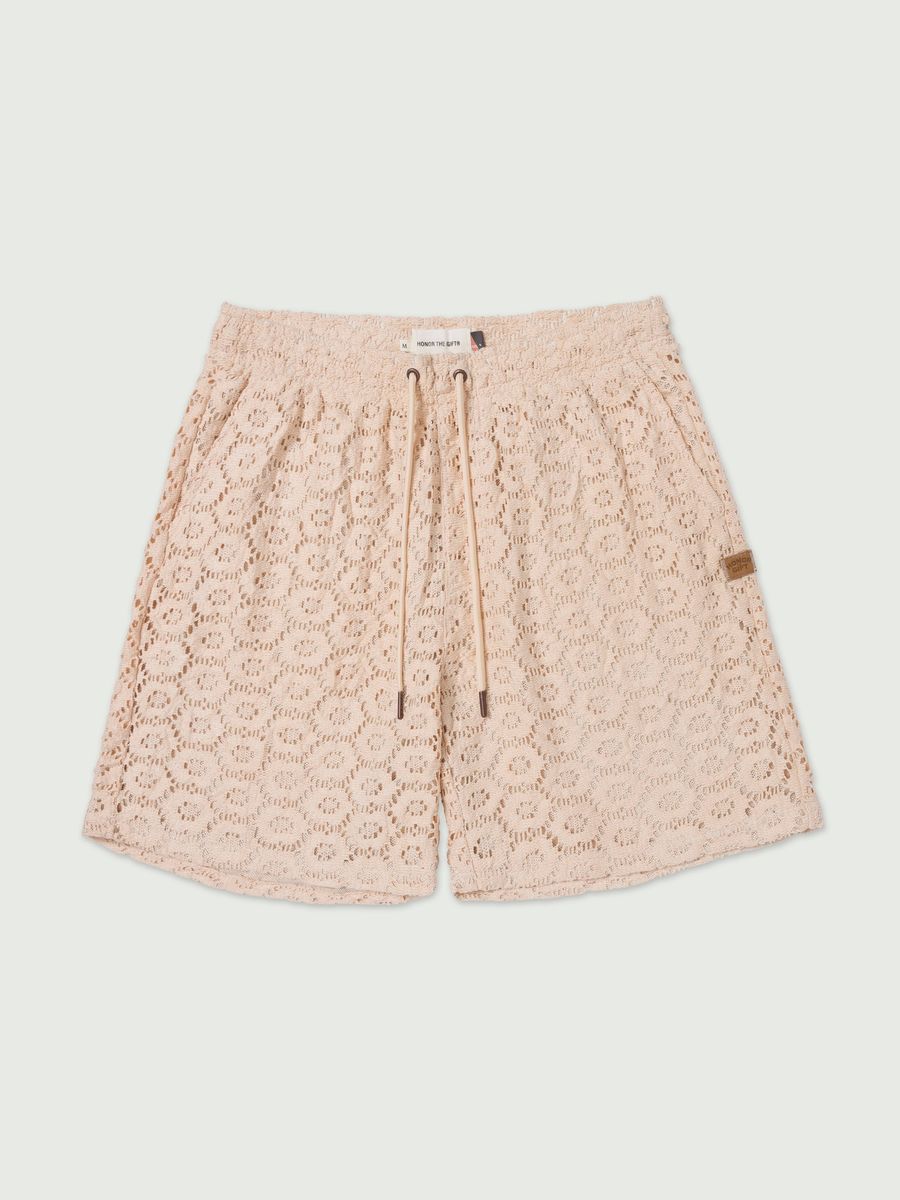 MEN - SHORT CROCHET cream - HTG