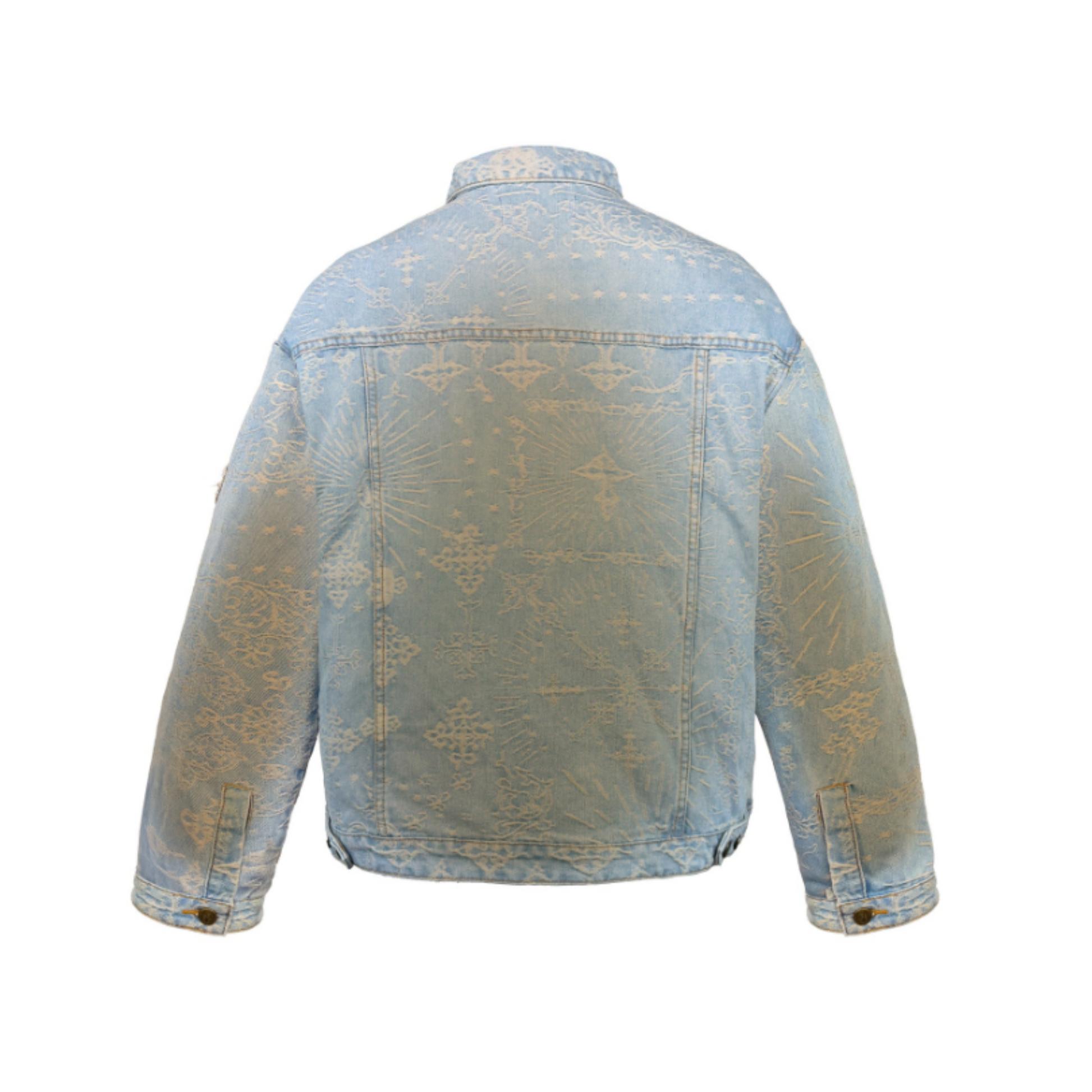 MEN - JACQUARD DENIM JACKET - Untitled Artwork
