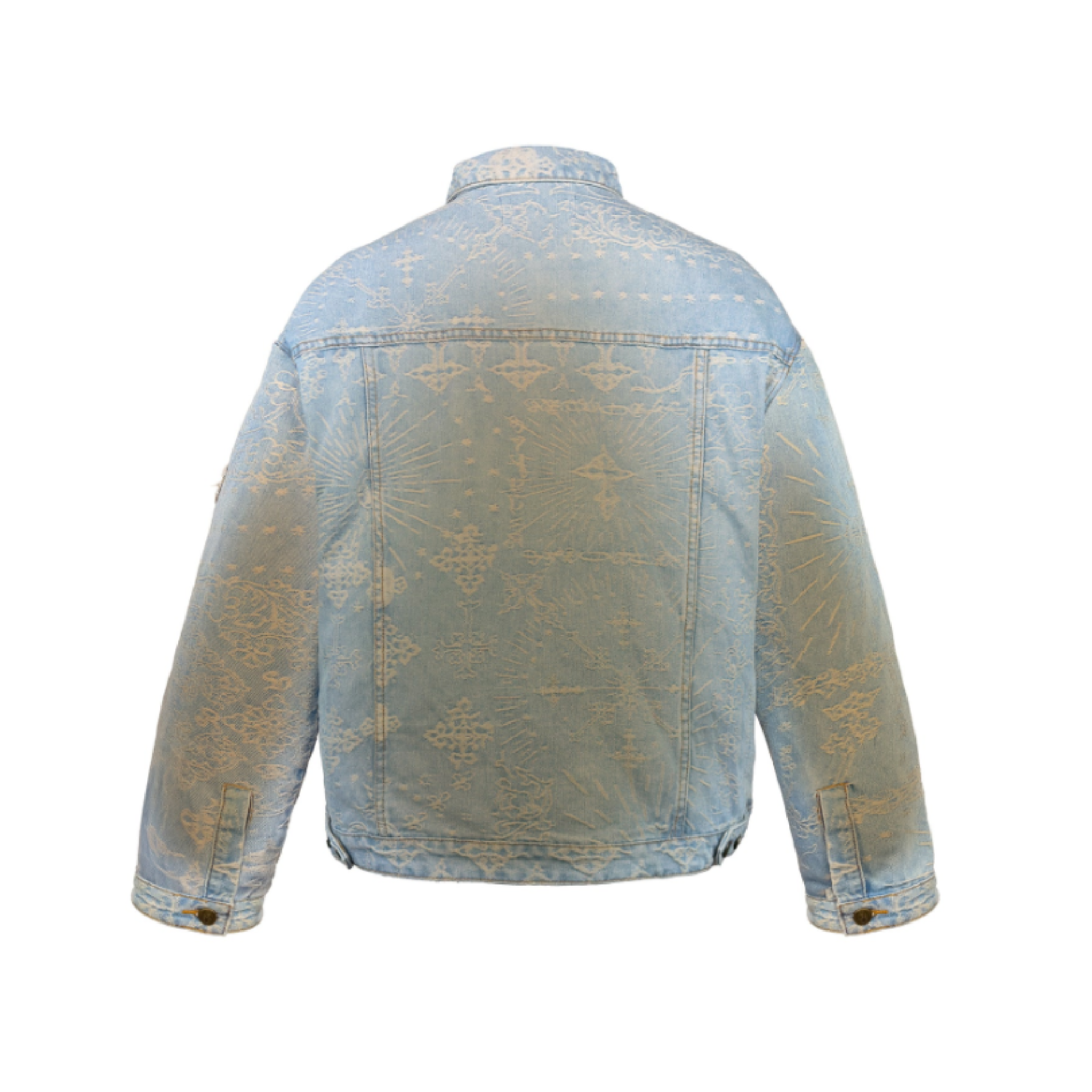 MEN - JACQUARD DENIM JACKET - Untitled Artwork