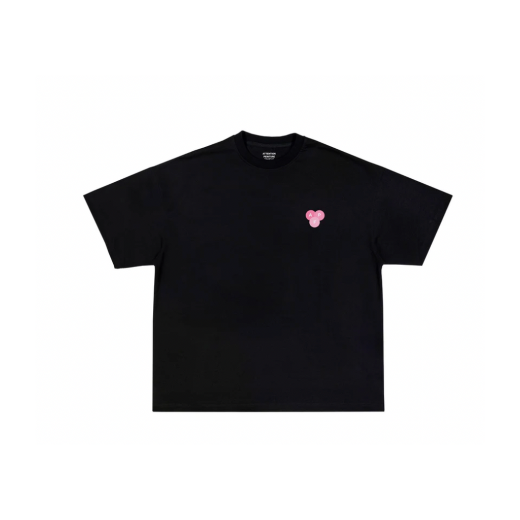 T-SHIRT Black/Pink - APF