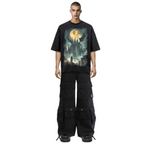 MEN - T-SHIRT TEE MILANO Black - Untitled Artworks