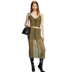 WOMEN - JUPE 0-IRA  Vert Foncée - Diesel