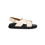 WOMEN - FUSSBETT EN CUIR BLANC - Marni