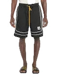 MEN - SHORT BAGGY MESH BASKETBALL BLACK - Rhude