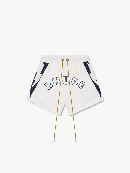 MEN -  LOGO LIGHTNING SHORTS - RHUDE