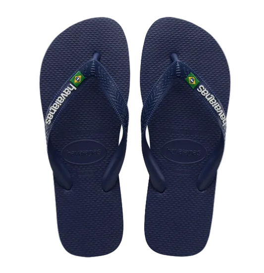 MEN - NAVY BLUE BRAZIL LOGO - Havaianas