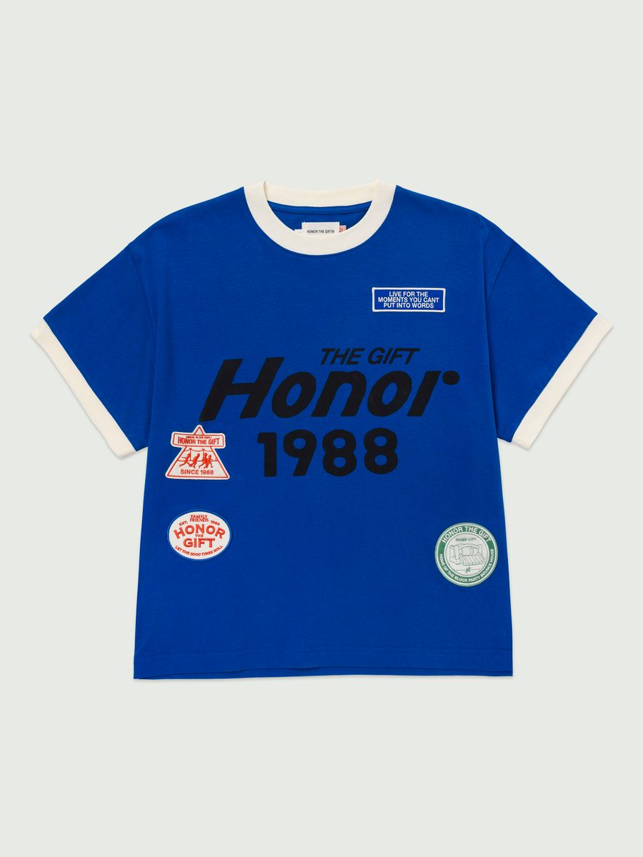 MEN - MULTI BOX TEE BLUE - HTG