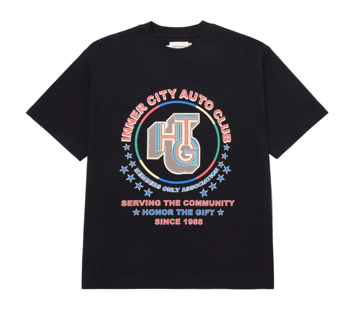 MEN - AUTO ASSOCIATION T-SHIRT - Black - HTG