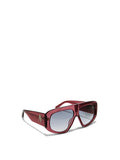 SUNGLASSES - MILANO GREY AND MAUVE - The Attico