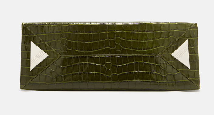 BAG - LA PASSEGGIATA MEDIUM DARK GREEN TOP HANDLE - The Attico