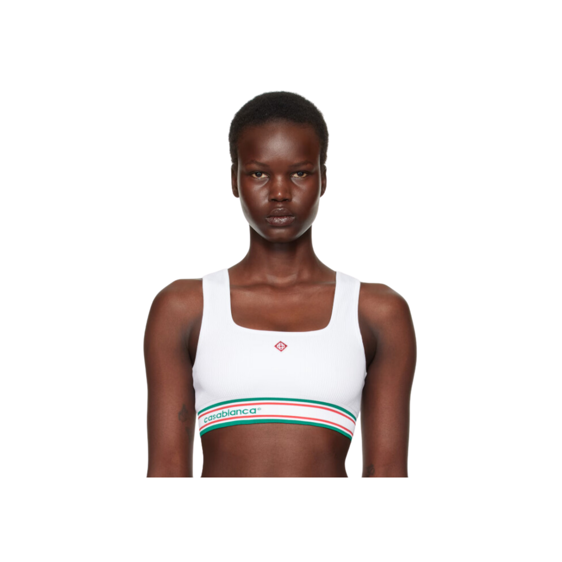 WOMEN - Bra White/Multi - Casa Blanca