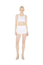 WOMEN - The White Garter Mini-Shorts - JPG
