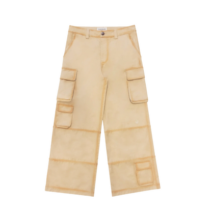 MEN - CARGO PANTS UTILITY SAND - Untitled Artworks