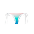 WOMEN - BIKINI BOTTOMS PRINTED BLUE GRADIENT- Casa Blanca