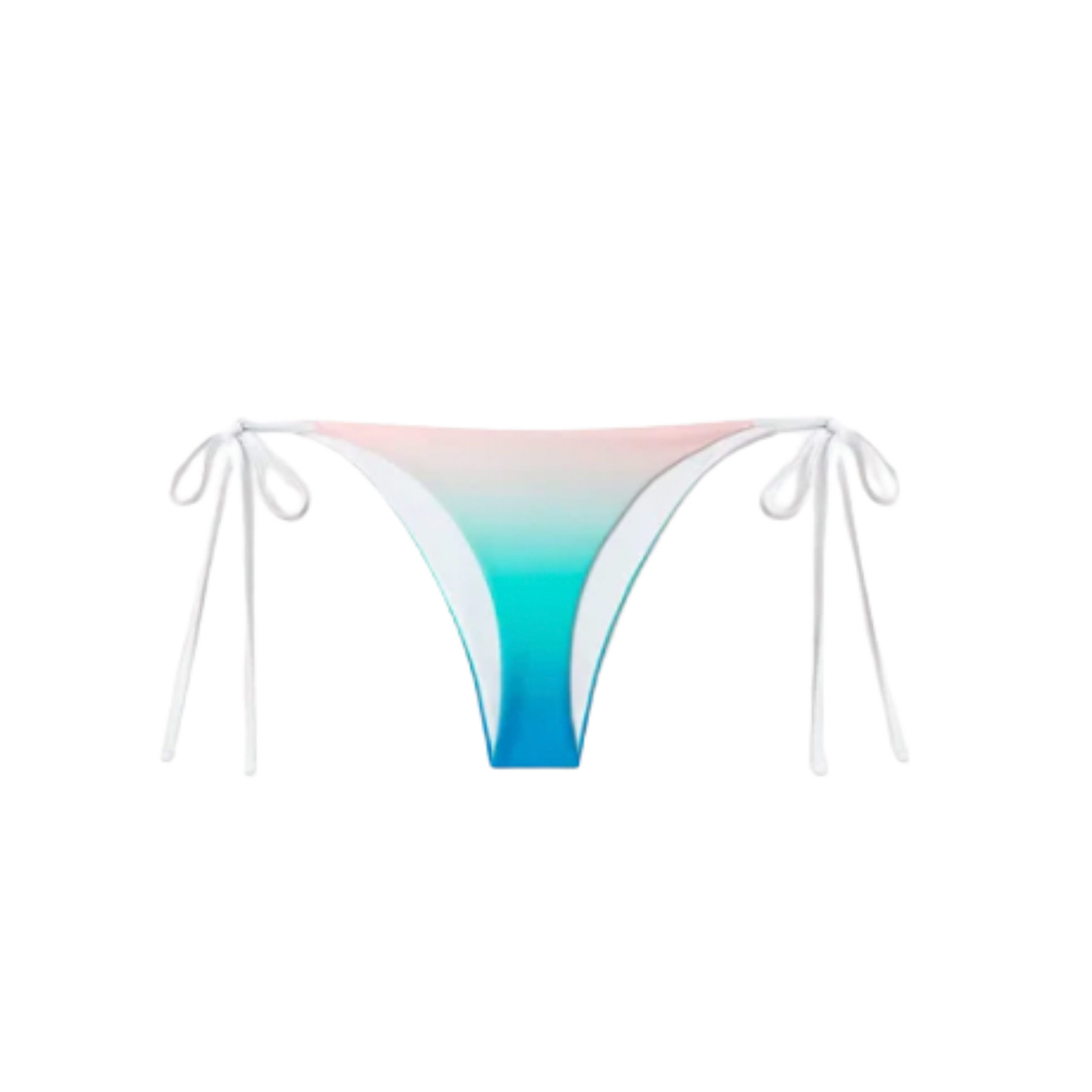 WOMEN - BIKINI BOTTOMS PRINTED BLUE GRADIENT- Casa Blanca