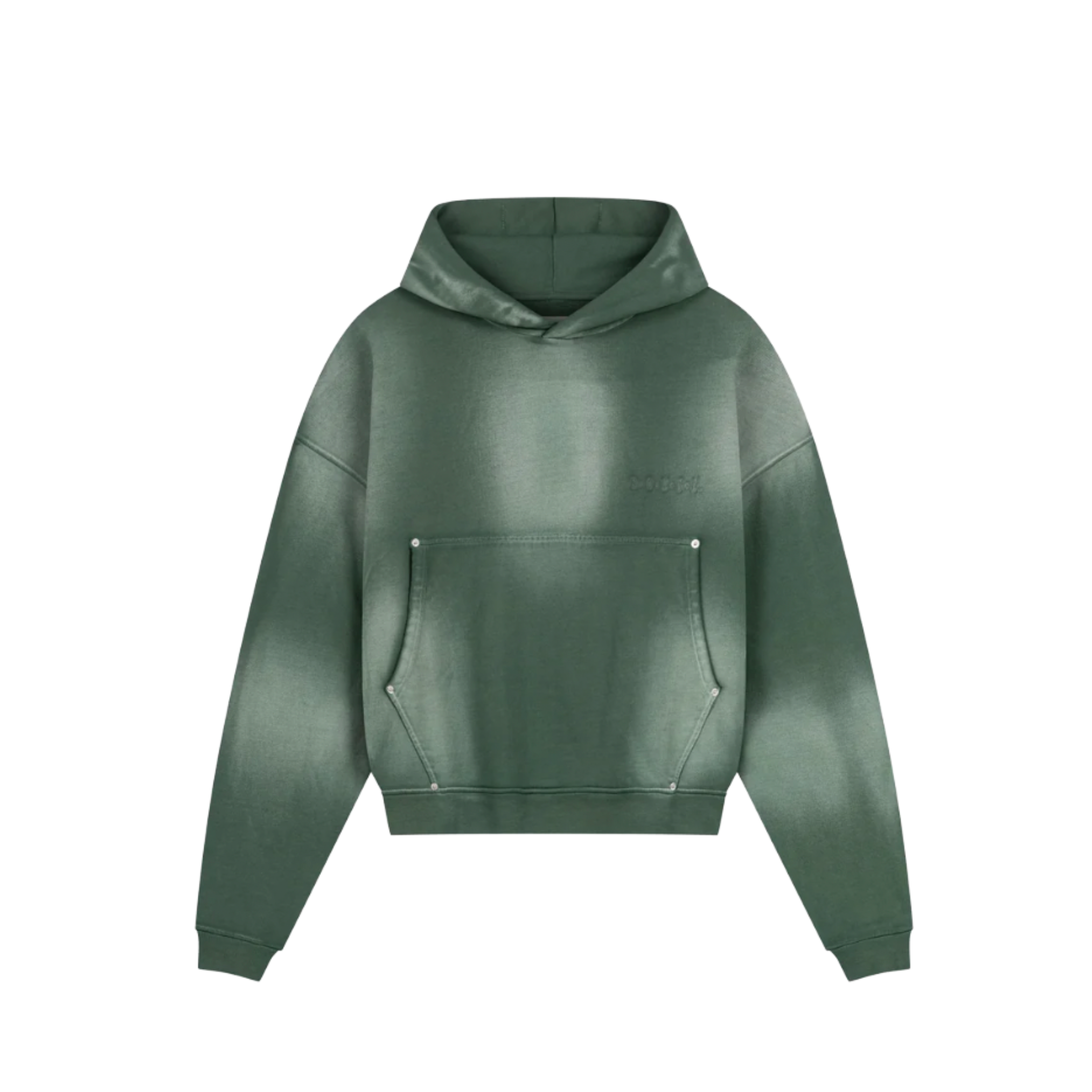 MEN - FIG LEAF HOODIE - Green - Rough