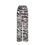 WOMEN - WHITE AND BLACK LONG PANT - The Attico