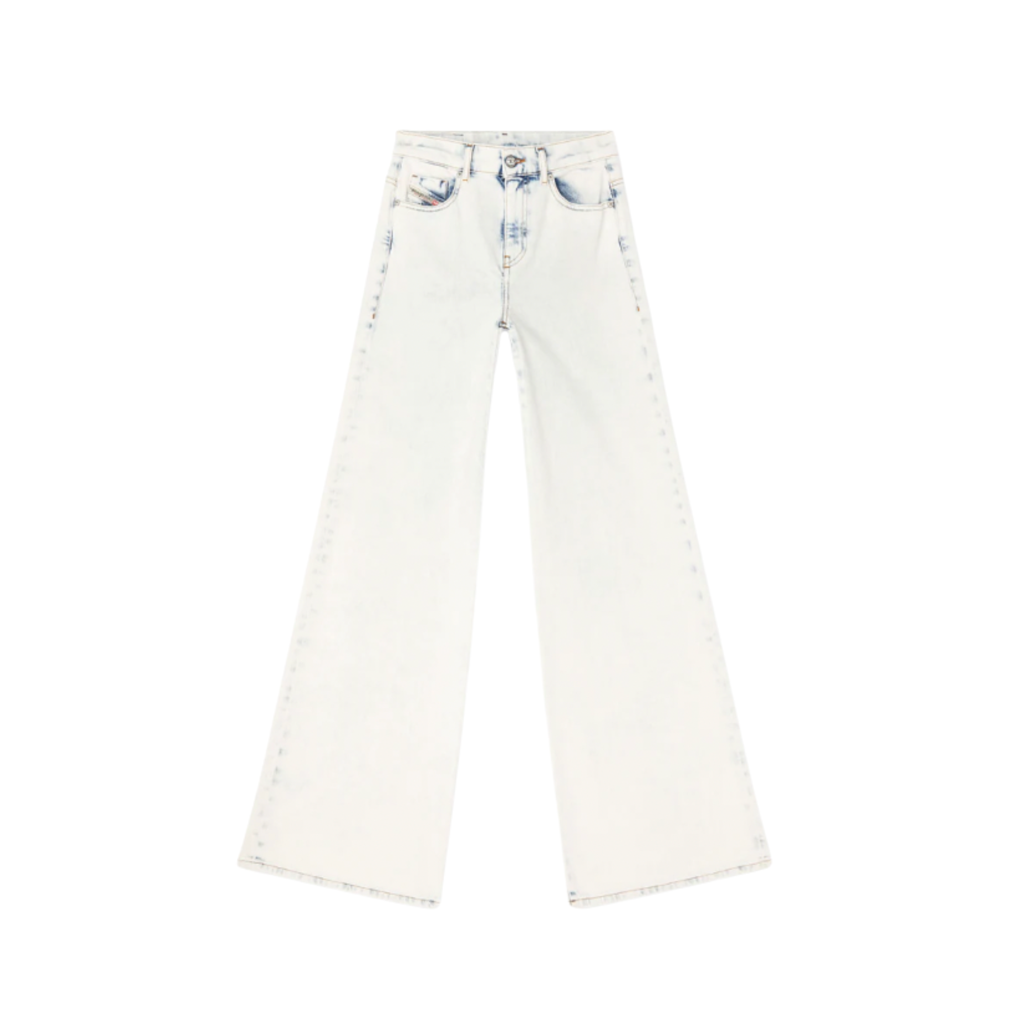 WOMEN - Flare Jeans 1978 D-Akemi 09l33 White/Blue - Diesel