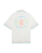 MEN - CHEMISE EN SOI DANCE JOY Pink/Blue - Casa Blanca